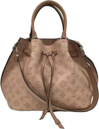 Louis Vuitton Pre-owned Bucket Bags, female, Pink, Size: ONE SIZE Pre-owned Leather handbags