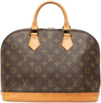 Louis Vuitton Pre-owned Handbags, female, Brown, Size: ONE SIZE Pre-owned Alma PM