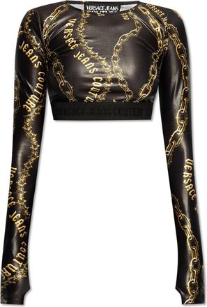 Versace Jeans Couture Top With Logo