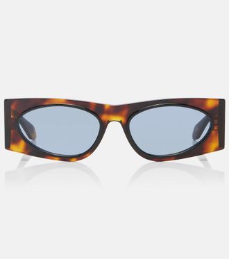 Alaia Logo Lettering cat-eye sunglasses