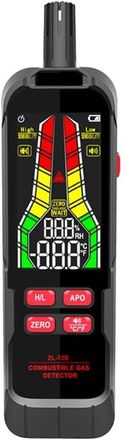 OEM Detector Port&aacute;til De Fugas De Gas Combustible - Analizador De Concentraci&oacute;n De Gas Natural - F&aacute;cil De Instalar - Bater&iacute;a Zl72a