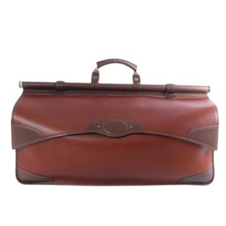 Loewe Pre-owned Vintage Reistas - Heren - Pre-owned - Bruin - Maat: ONE Size Leer