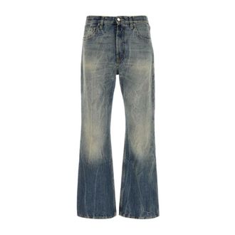 1989 STUDIO Flared Jeans, male, Blue, Size: W32 Old Setter Denim Pant