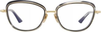 Dita Eyewear LITAVU Demo Cat Eye Ladies Eyeglasses DTX444-A-01 54