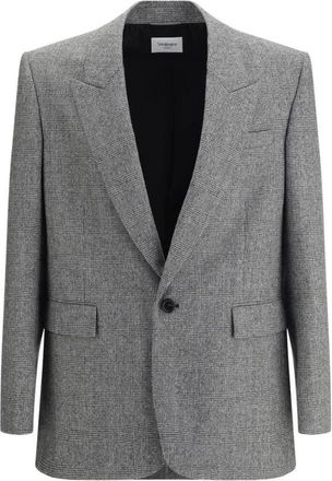 Saint Laurent Hombre, Chaquetas, Gris, Talla: L