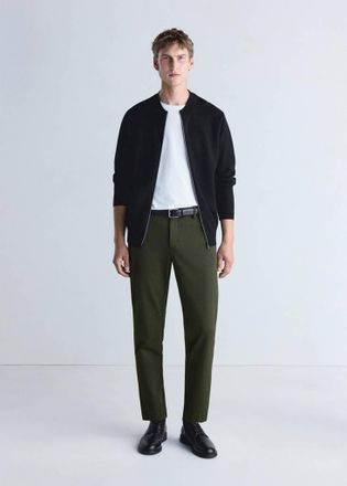 Mango Cardigan maglia comfort stretch nero - Uomo - XXL - MANGO MAN