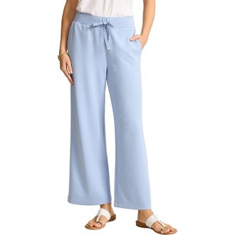 Tommy Bahama Palm Voyage Wide Leg Pants in Evertide at Nordstrom, Size X-Large
