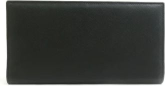 Ferragamo Pre-owned Wallets, female, Black, Size: ONE SIZE Pre-owned Leather Wallet