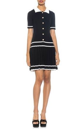 Alexia Admor Lucinda Short Sleeve Dress in Black at Nordstrom Rack, Size X-Small