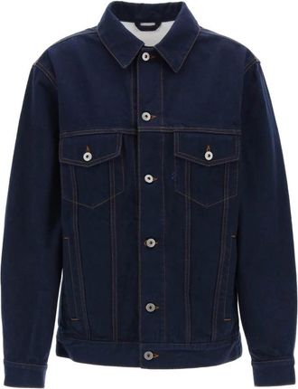 Burberry Denim Jack - Dames - Spijkerjassen - Blauw - 3XS - Denim - Jassen