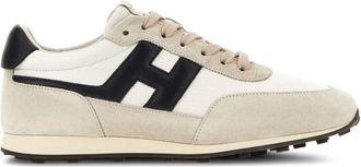 Hogan Low-Top Sneakers With Silk And Nylon Construction
