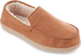 Floopi Faux Fur Trimmed Slipper in Chestnut at Nordstrom Rack, Size X-Large