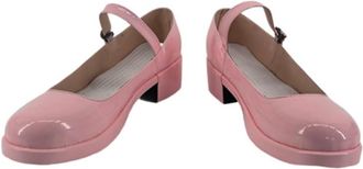 Generic Womens Anime Cosplay Shoes for Nanami Chiaki Fancy Stage Performance Props Boots Custom Made Halloween Christma Comic Con (pink,10.5)