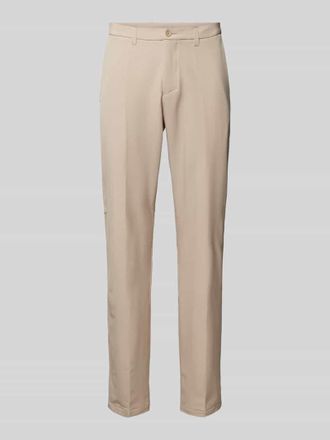 HUGO BOSS Regular Fit Stoffhose mit Eingrifftaschen Modell Commuter in Beige, Gr&ouml;&szlig;e 54