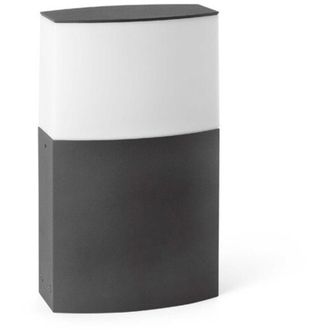 Faro Barcelona Faro Barcelona - Faro Datna - 1 Pedestal Para Balizas De Exterior Claro Blanco Claro, Gris Oscuro Ip44, E27