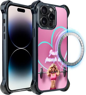 OEM Funda Ibizu Dropguard Ultra Para Iphone 14 Pro Max Con Magsafe, Move, Pump It Love