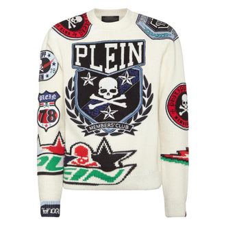 Philipp Plein Uomo, Maglie, Bianco, L, new