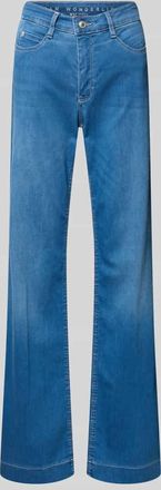 M.A.C Wide Leg Jeans mit Eingrifftaschen Modell Dream in Blau, Gr&ouml;&szlig;e 32/32
