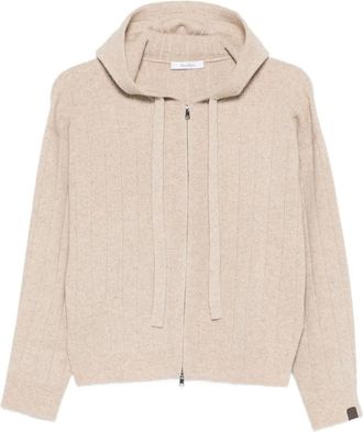 Max Mara Felpa con cappuccio - Toni neutri