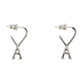 Ami Womens Adc Earrings Metal Silver Jewelry-Watches