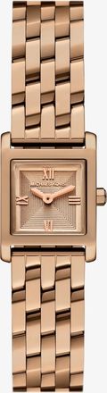 Michael Kors Micro Georgie Beige Gold-Tone Watch