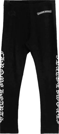 Chrome Hearts Leggings con vita elasticizzata - Nero
