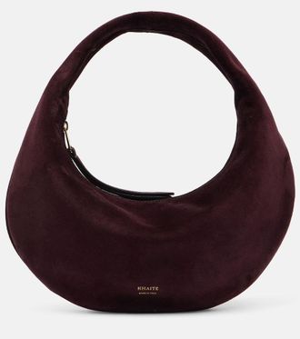Khaite Olivia Mini suede shoulder bag