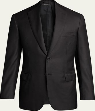 Brioni Mens Brunico Essential Virgin Wool Two-Piece Suit