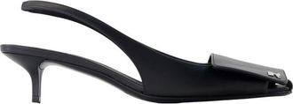 Courr&egrave;ges Fold Kitten Slingbacks Pumps