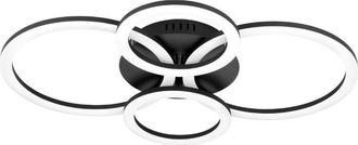 Eglo Eglo - Plaf&oacute;n De Techo Parrapos-z 41w 3000-6500k Negro - 900319