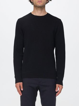Zanone Slim Fit Crewneck Jumper in Pure Virgin Wool with Ribbed Trims
