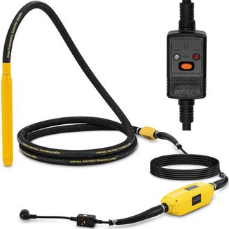 MSW Bike Accessories Vibratore a immersione per calcestruzzi 1.500 w 490 x 50 mm 12.000 giri/min