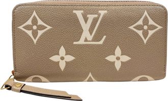 Louis Vuitton Monogram Empreinte Leather Long Wallet (Bi-Fold) (Pre-Owned)