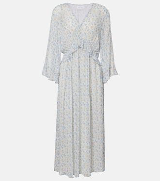 Velvet Aerin floral sheer maxi dress
