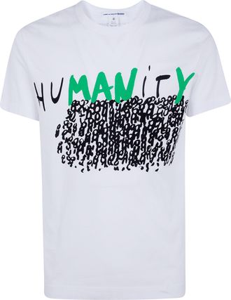 Comme Des Gar&ccedil;ons Printed Logo Tee