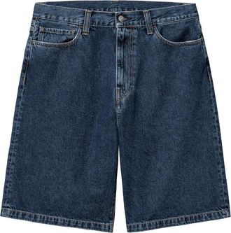 Carhartt Work in Progress Blauwe Denim Loose Fit Shorts - Heren - Denim shorts - Blauw - W30 - Denim - Korte Broeken