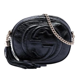 Gucci Pre-owned Cross Body Bags, female, Black, Size: ONE SIZE Pre-owned Crossbody Bag