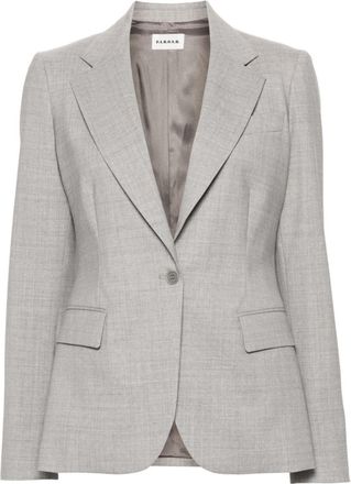 Parosh Grey Single-breasted blazer
