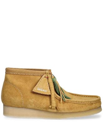 Clarks Stivaletti in pelle scamosciata con nappa - Marrone