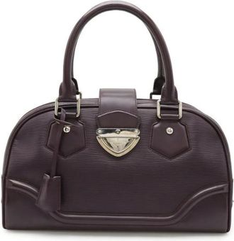Louis Vuitton Pre-owned Handbags, female, Purple, Size: ONE SIZE Pre-owned Vintage Handbag