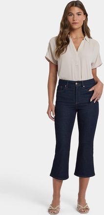 NYDJ Monica Kick Flare Crop Jeans Met Hoge Taille