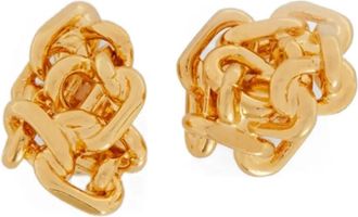 Jil Sander Oorbellen met geknoopte details - Goud