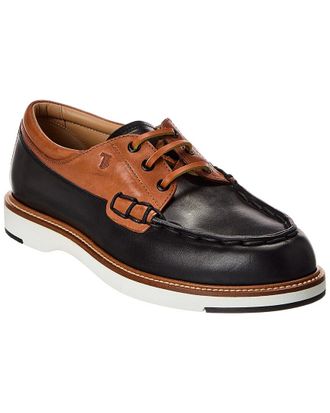 Tod's TodS Leather Boat Shoe