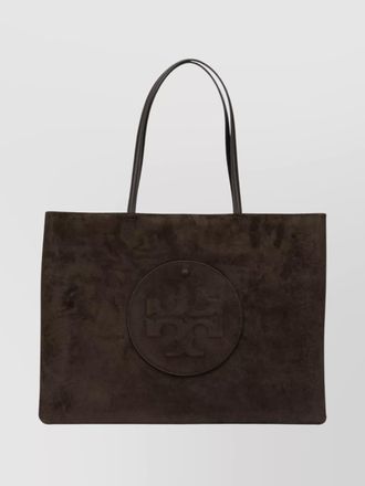 Tory Burch ella suede leather shoulder bag