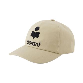 Isabel Marant Tyron Cap - unisex - Petten - Beige - 59 CM - Katoen - Accessoires