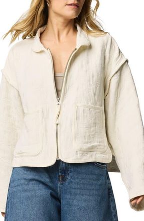 Splendid Dahlia Quilted Jacket in Moonstone Grey at Nordstrom, Size X-Large