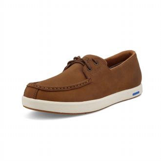 Twisted X Boots Mens Boat Ultra Lite X Shoe In Lion Tan