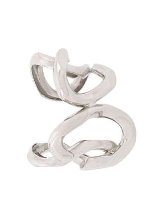Annelise Michelson Dechainee cuff - women - Silver Plated Brass - One Size