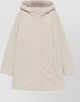 K-Way hooded parka coat