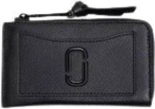 Marc Jacobs Utility Snapshot DTM Card Case - unisex - Portefeuilles - Zwart - ONE Size - Leer - Accessoires